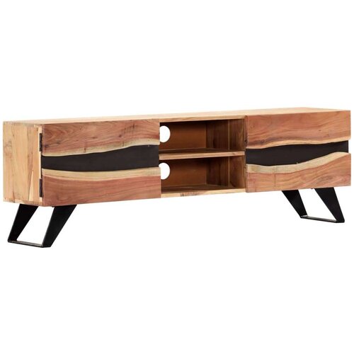 TV ormarić od masivnog bagremovog drva 140 x 30 x 45 cm Cijene