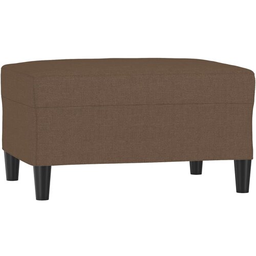 vidaXL Stolček za noge rjavo 70x55x41 cm blago, (20983634) Cene