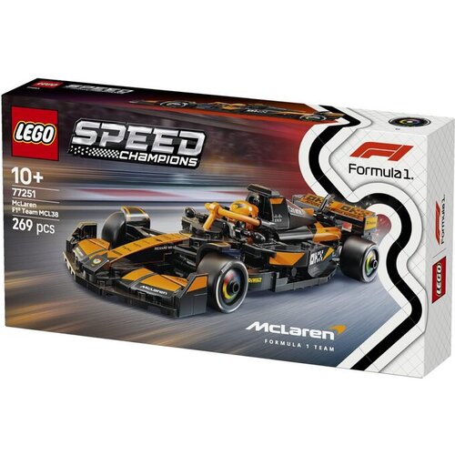 Lego SPEED CHAMPIONS dirkalni avtomobil McLaren F1 Team MCL38 77251 Cene