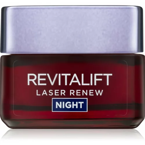L´Oréal Paris Revitalift Laser Renew krema za noć protiv starenja lica 50 ml