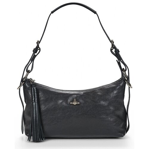 Vivienne Westwood EMMA SHOULDER BAG Crna Cijene