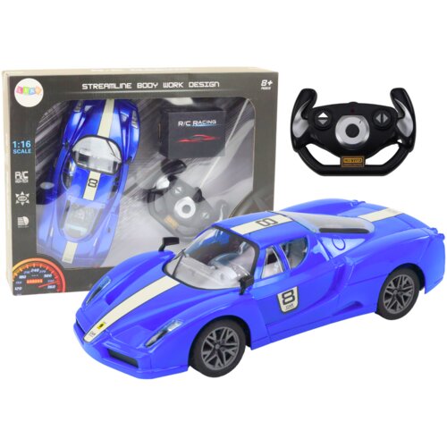  Sportski automobil na daljinsko upravljanje ST 1:16 R/C - plavi Cene
