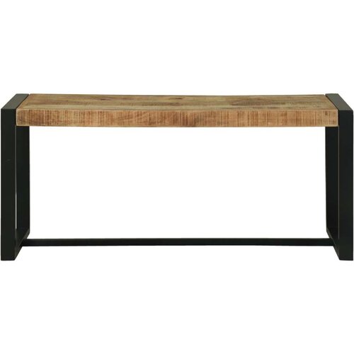  Klupa Smeđa Mango drvo 100 x 35 x 45 cm Izdržljivo Slike