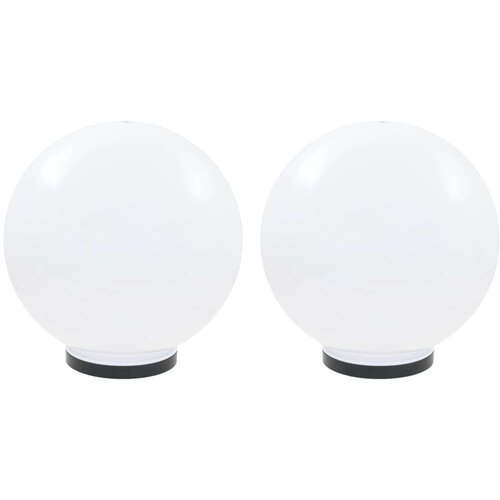 VidaXL LED okrogle svetilke 2 kosa krogla 40 cm PMMA Slike