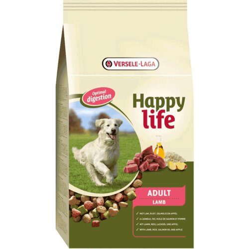 Happy Life Adult Jagnjetina - 15 kg Slike