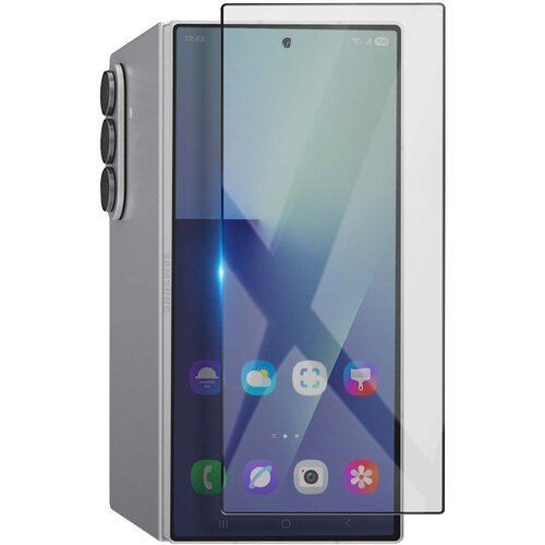 AVIZAR kaljeno steklo za galaxy z fold 7, zaobljeno 2.5D, ultra odporno, prozorno črna, (5000018553) Cene