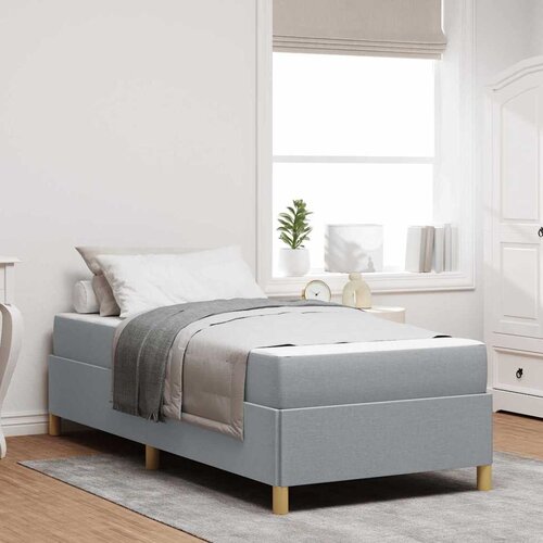 vidaXL Krevet s opruga kutije Ostalo Crna i smeđa i bijela 80 x 200 cm Cene