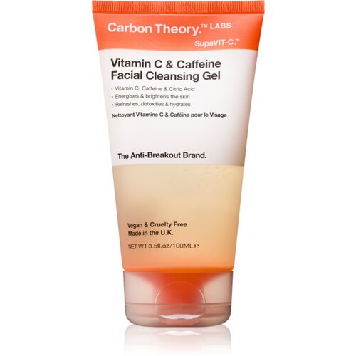 Carbon Theory Vitamin C &amp;amp; Caffeine čistilni gel s poživitvenim učinkom s kofeinom 100 ml Slike