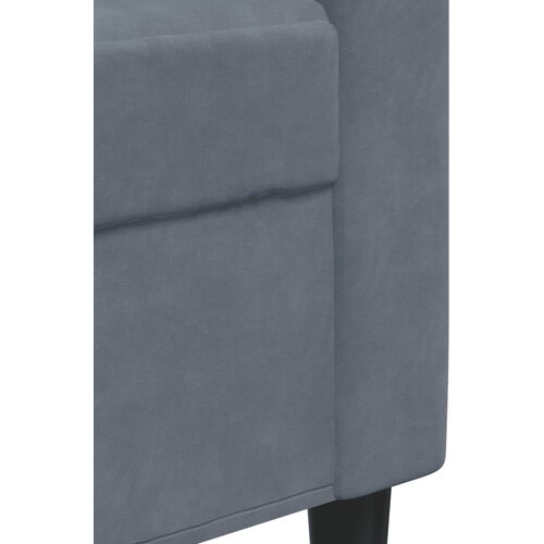  4-dijelni set sofa s jastucima tamnosivi bar&amp;scaron;unasti Slike