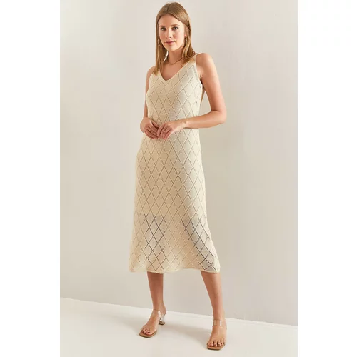 Bianco Lucci Women's Strappy Knitwear Dress