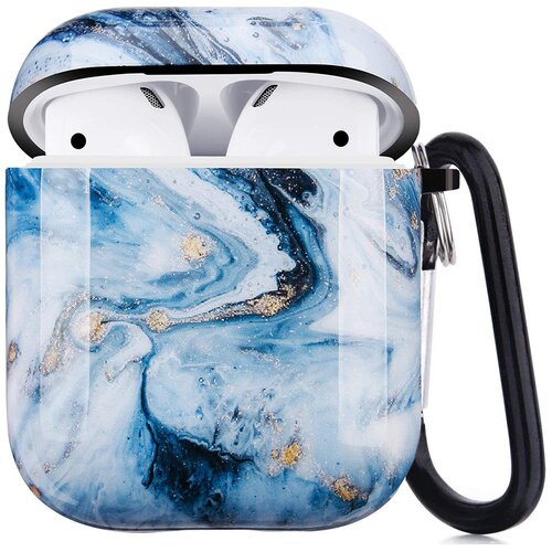 Venisymlis Trden ovitek za slušalke AirPods 1/2 z obeskom za ključe, ovitek, odporen na udarce, proti izgubi, (22102006) Cene