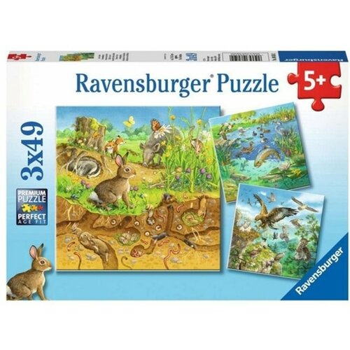 Ravensburger puzzle (slagalice) - Životinje u staništima RA08050 Slike