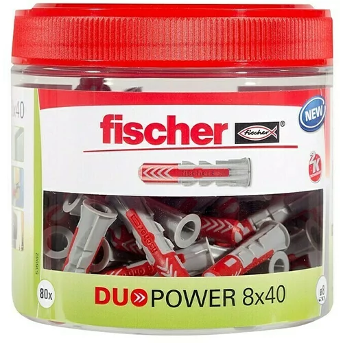 Fischer komplet tipli DUOPOWER 8 x 40 NV (Promjer tiple: 8 mm, Duljina tiple: 40 mm, 80 Kom.)