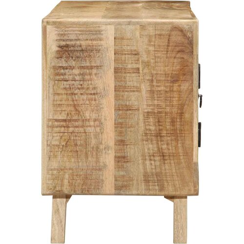  TV ormarić 105x46x32 cm puno drvo grubo mango Slike