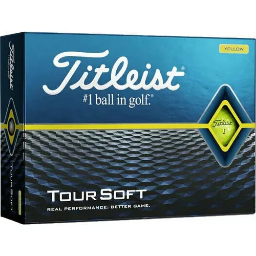 Titleist Tour Soft 2022 Yellow