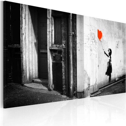  Slika - Girl with balloon (Banksy) 60x40 Slike