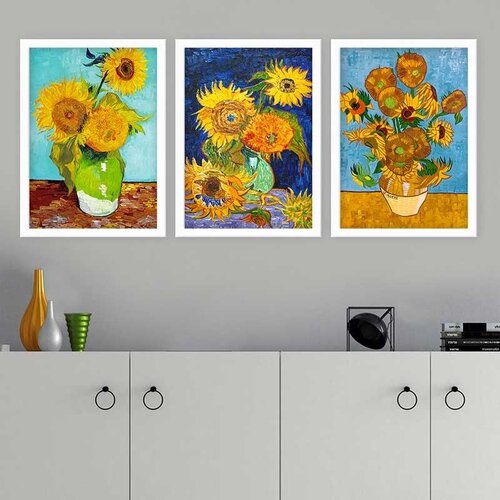 Wallity Set uramljenih slika 3BC_UN1254789, 3 Dela Cene