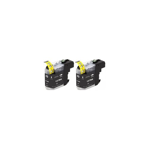 Brother Tinta za LC127XLBK (crna), dvostruko pakiranje, zamjenska Slike