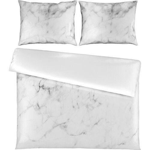 Esposa obojestranska posteljnina uni satin 200/200 cm saten siva Cene