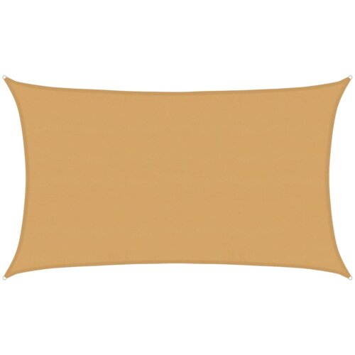  Jedro za za&amp;scaron;titu od sunca 160 g/m&amp;sup2; pravokutno pijeska 5x8m HDPE Slike