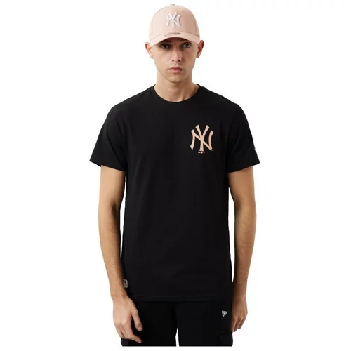 New Era Majice s kratkimi rokavi Mlb New York Yankees Črna