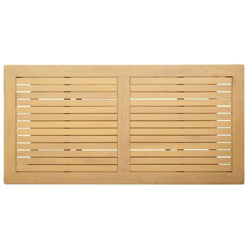  Bocni stol Prirodna nafta 110 x 55 x 45 cm Čvrsto drvo akacije - 110 x 55 x 45 cm Svijetli bagrem Slike