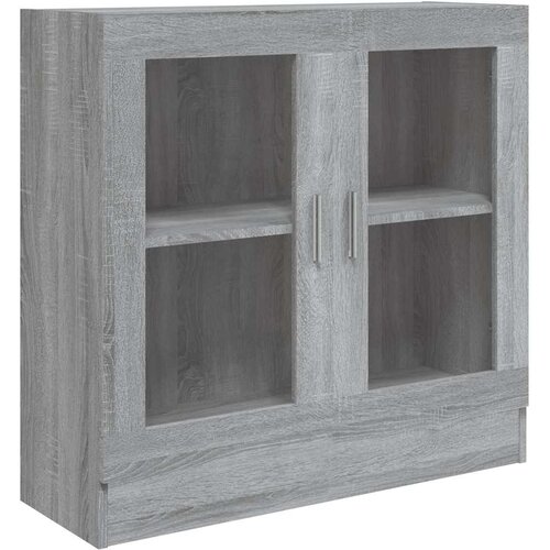  Vitrina boja hrasta sonome 82,5x30,5x80 cm konstruirano drvo Slike