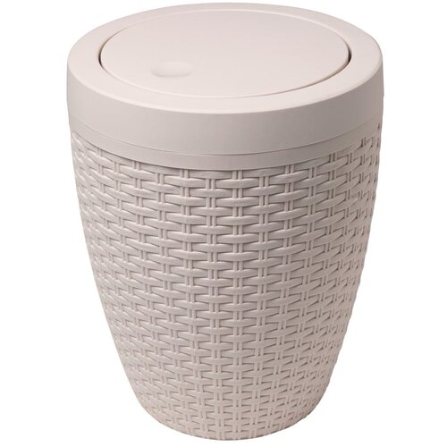 Addis krem kupaonski ko&amp;scaron; za smeće Rattan Bath Bin Calico, 5 l Slike