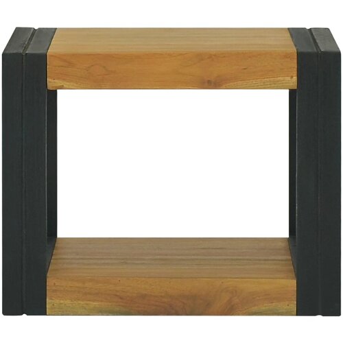 Maison Chic Stenska Kopalniška omarica - Kopalniški kabinet 45x45x35 cm trdna tikovina, (21795003) Cene