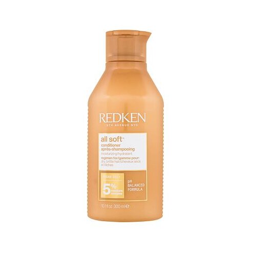 Redken all Soft balzam za lase za krhke lase za suhe lase 300 ml Slike