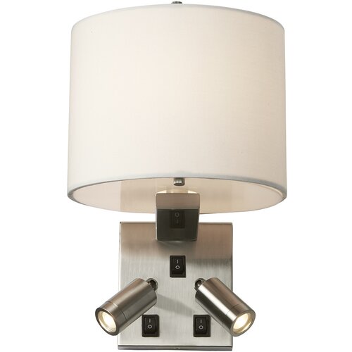 Elstead Lighting Elstead Belmont Notranja stenska svetilka s 3 lučmi, brušen nikelj, E14, (22099027) Cene