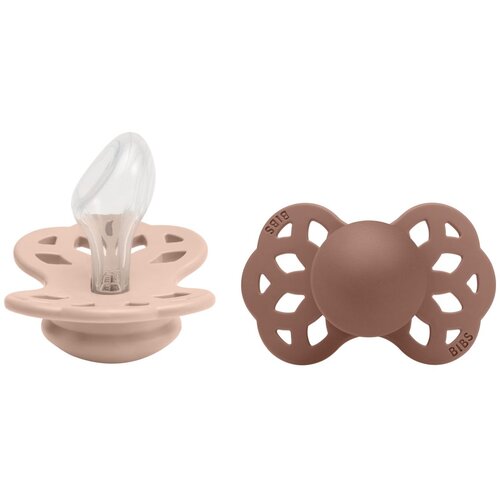 Bibs anatomska duda infinity silicone blush & woodchuck Cene