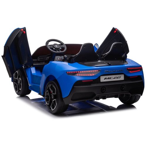  Otro&amp;scaron;ki avto na baterijo Maserati MC20 modra lea Slike