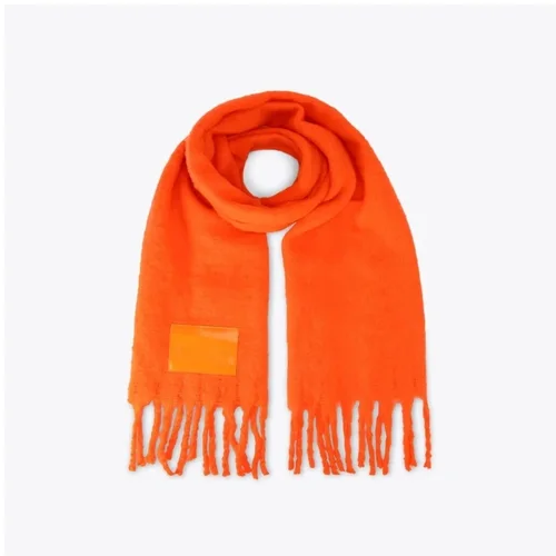 Kurt Geiger London Šali & Rute YARNDYE SCARF Oranžna