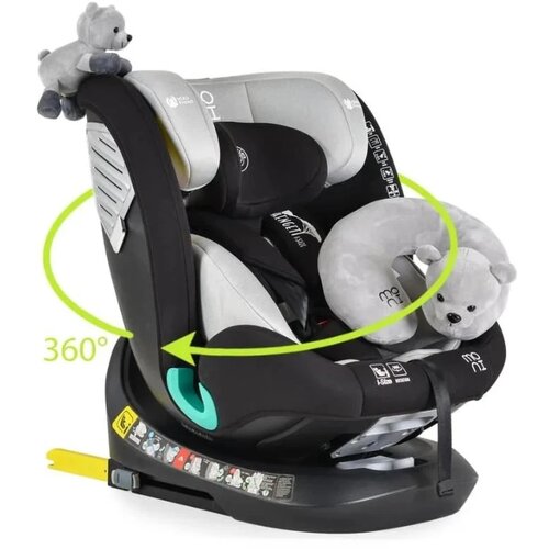Cangaroo autosedi&amp;scaron;te i-Serengeti Light Grey, 40-150 cm Slike