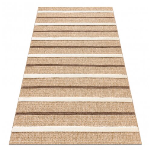 RugsX SPARK 0686A bež / krema preproga - Linije, sisal, strukturna 180x270 cm, (21990665) Cene
