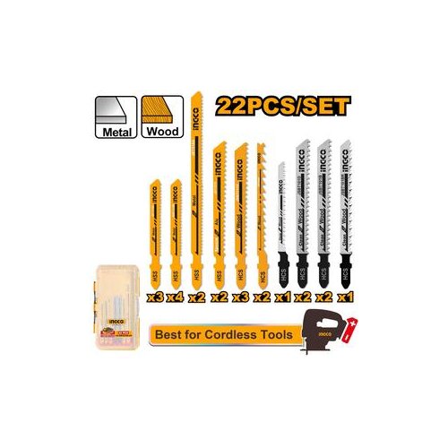 Ingco listovi ubodne testere za drvo+metal 22/1 AKDL62201 Slike
