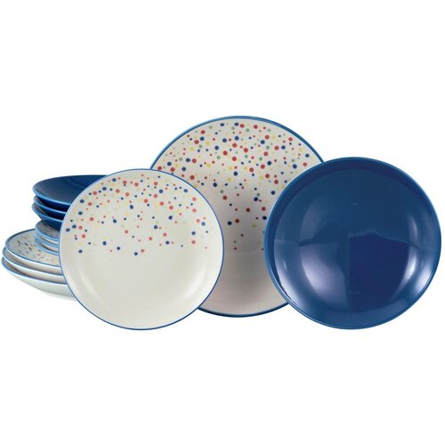 Creatable Jedilni Servis Joy Blue, 12-Delni Slike