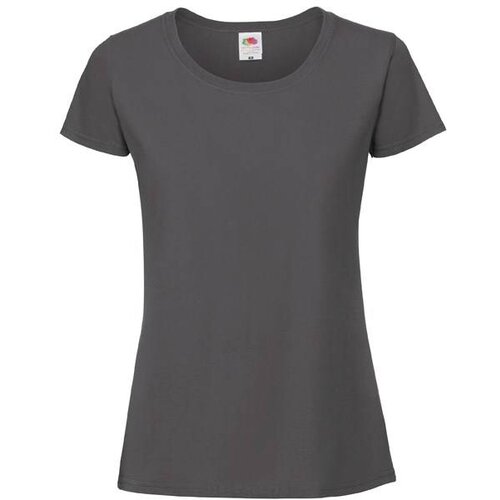 Fruit Of The Loom Iconic 195 Ringspun Premium Premium Graphite Women's T-shirt Cijene
