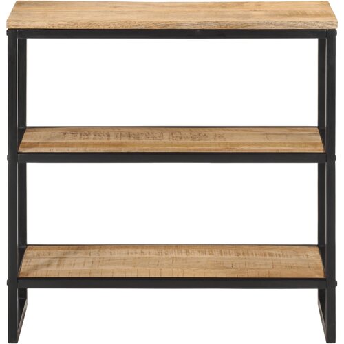 Maison Chic konzolna miza - miza ob steni 70x35x70 cm trden neobdelan mangov les, (21786160) Slike