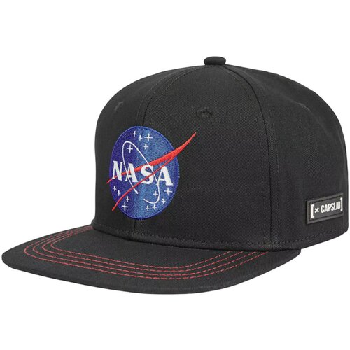 Capslab Kape s &amp;scaron;iltom Space Mission NASA Snapback Cap Črna Slike