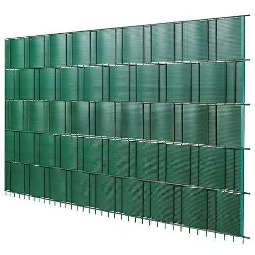 STABILIT Zaštita od pogleda u obliku traka (Zelene boje, 201,5 x 19,2 cm, 5 kom)