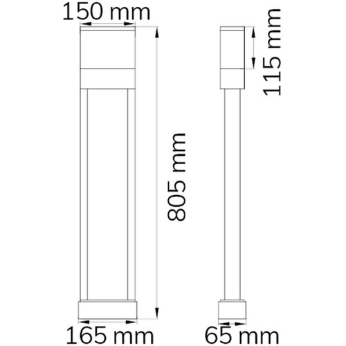 Wofi 12226 - LED kućni broj DIEGO LED/10,5W/230V 3000K IP54 Slike