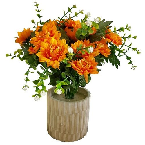  Aranžmani od biljaka (null, D x Š x V: 20 x 20 x 45 cm, Plastika, Narančasta) Cijene