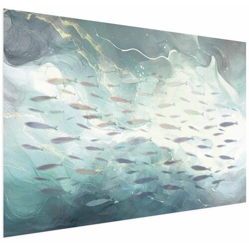  Plakat - School of Small Fish 30x21 Bez okvira Cijene