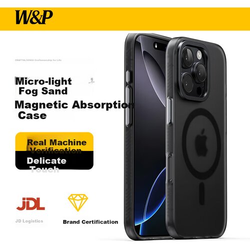  w&p maska za mobilni telefon iphone 16 pro, crna Cene