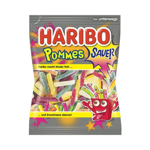 Haribo Kisela pommes vrećica - 100 g Cene