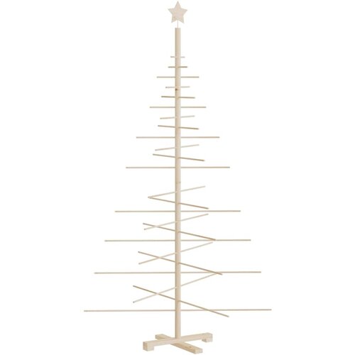 Drveno ukrasno božićno drvce 180 cm od masivne borovine Slike