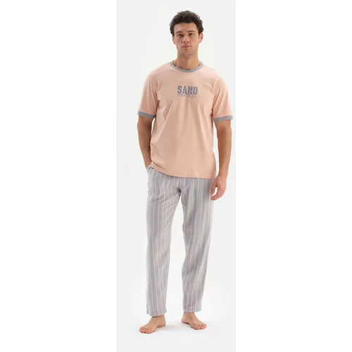 Dagi Pajama Set - Pink - Graphic