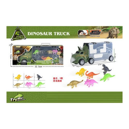  kamion + 6 dinosaurusa ( 050906 ) Cene